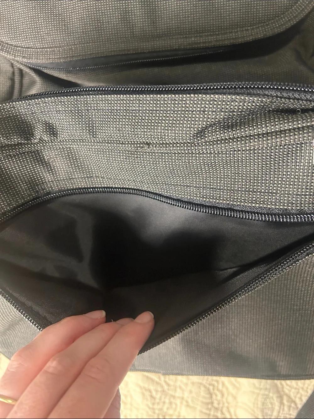 totes Black Everyday Backpack with Multiple Pockets